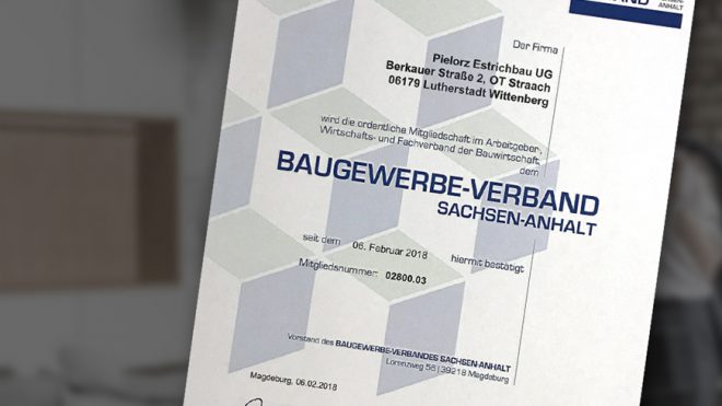 Mitglied im Baugewerbeverband Sachsen-Anhalt