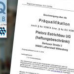 Wir sind präqualifiziert